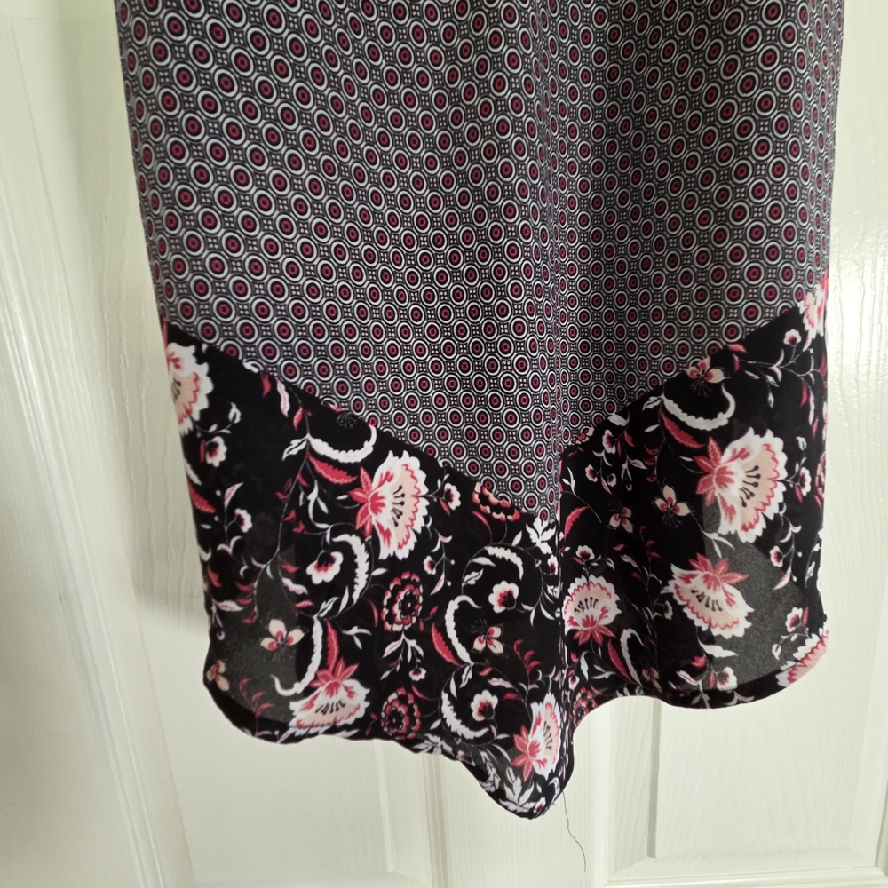 A. Byer Purple Medium Printed Floral-Hem Cami - Picture 2 of 7